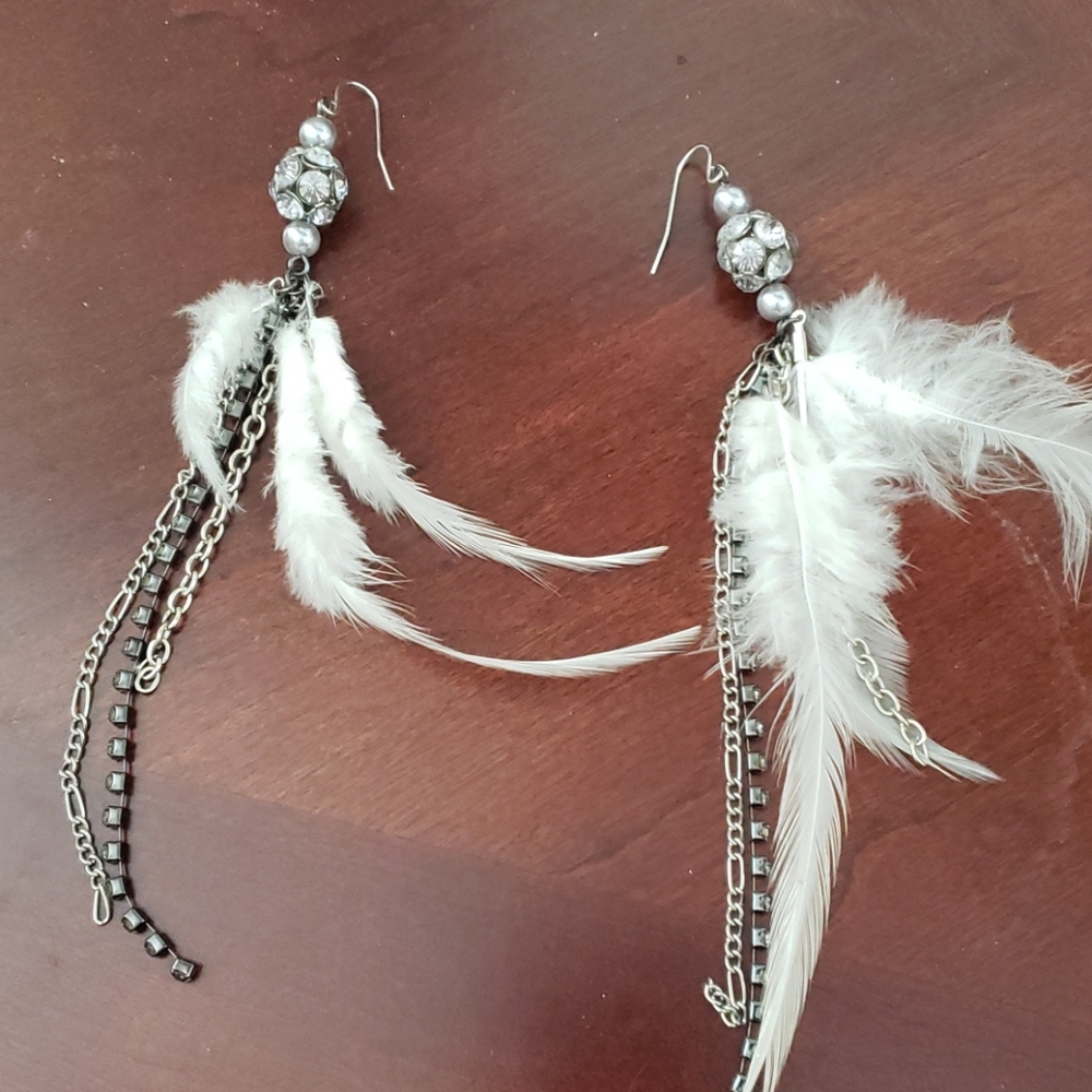 Dangling earrings